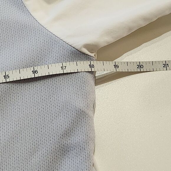 Nike Windbreaker Jacket Lightweight Zip Up White Pale Purple Women's Small - Picture 11 of 12